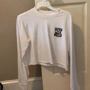 Vans cropped t shirt